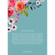 Blue Watercolor Roses Invitations Image 2 of 6